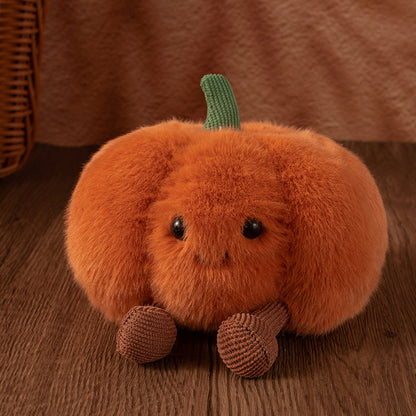 🎃Coussin peluche citrouille d'Halloween🧸