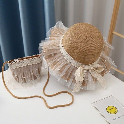 Children's Summer Straw Sun Hat