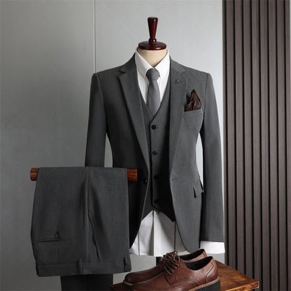 Men’s Large Size Suits – All-Season Casual Business & Slim Fit Wedding / Groomsmen Styles