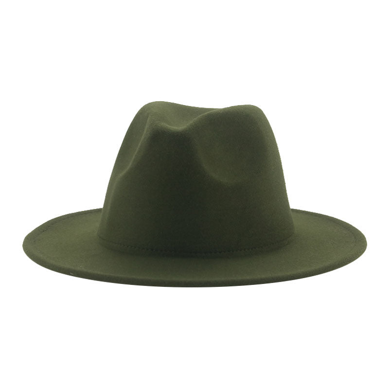 Retro Wool Felt Jazz Hat