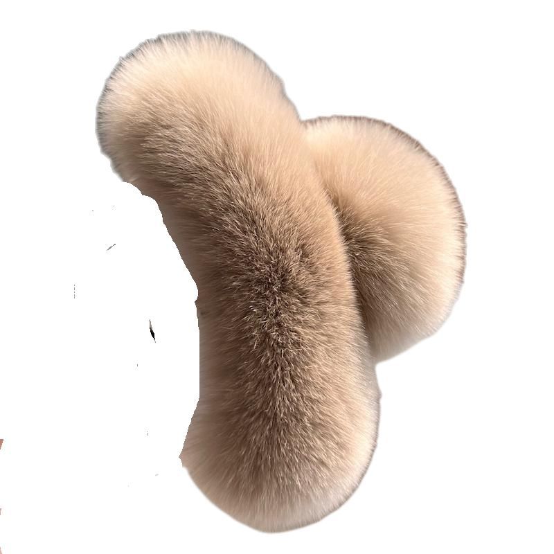Rabbit Fur Hair Clip
