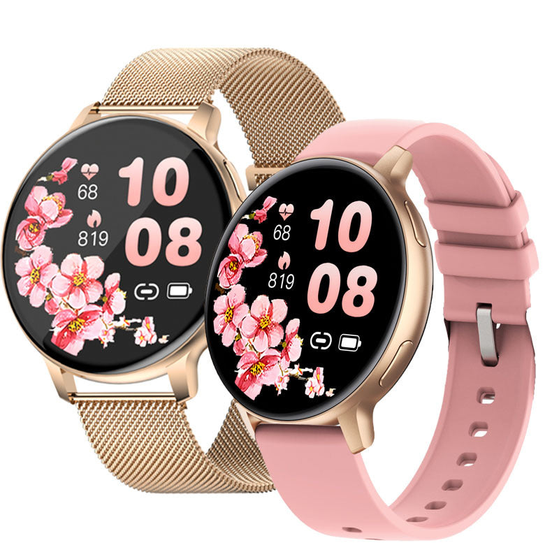 S53 Smart Watch – 1.39" round HD screen, Bluetooth calling, pedometer, multi-sports modes, and weather updates
