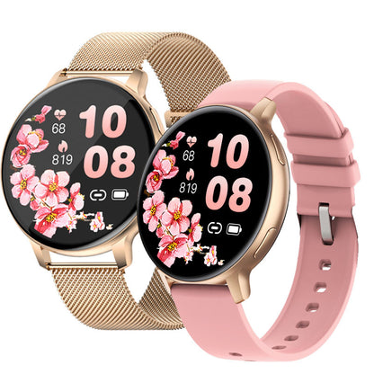 S53 Smart Watch – 1.39" round HD screen, Bluetooth calling, pedometer, multi-sports modes, and weather updates