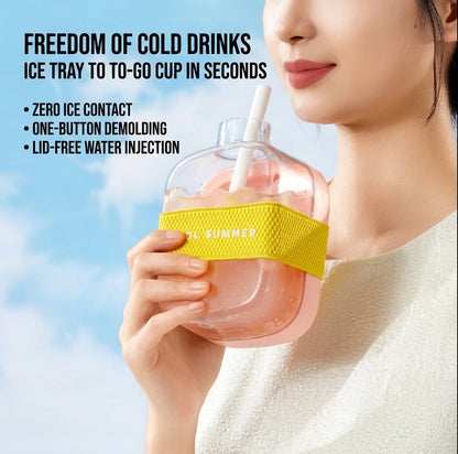 🥤Two‑in‑One Ice Cube Pot