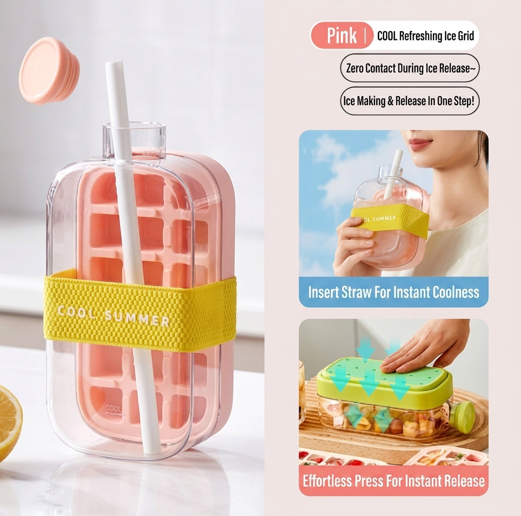 🥤Two‑in‑One Ice Cube Pot