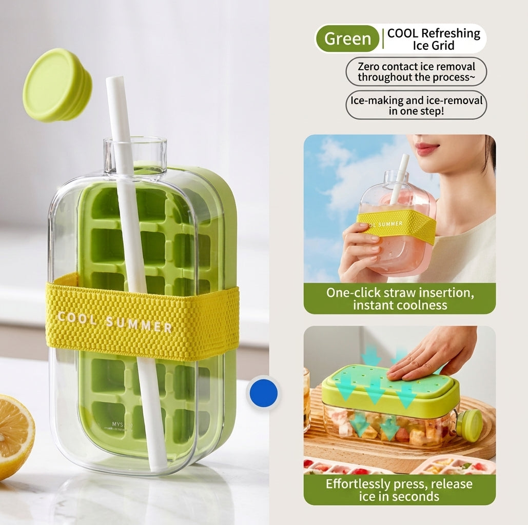 🥤Two‑in‑One Ice Cube Pot