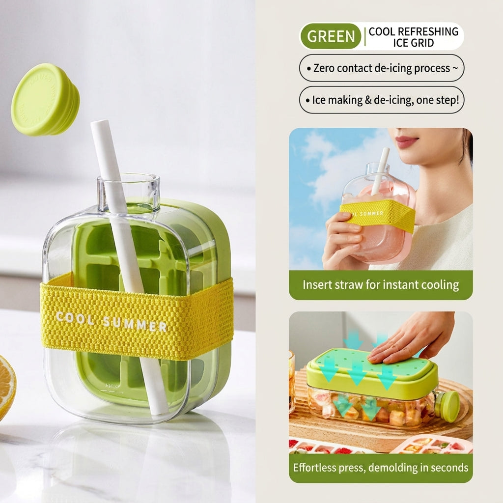 🥤Two‑in‑One Ice Cube Pot
